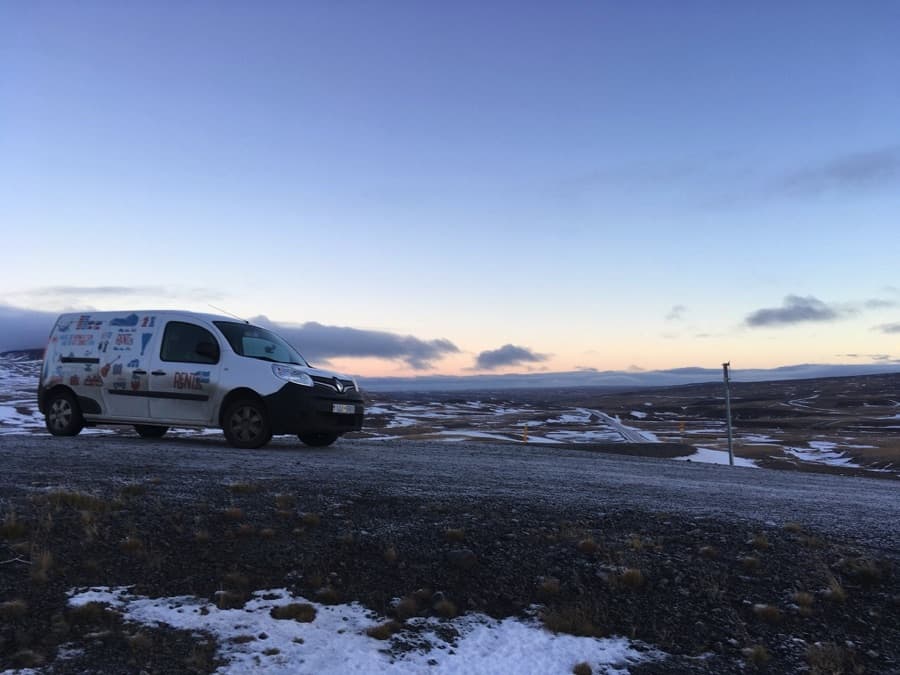 Camper van hire Keflavik