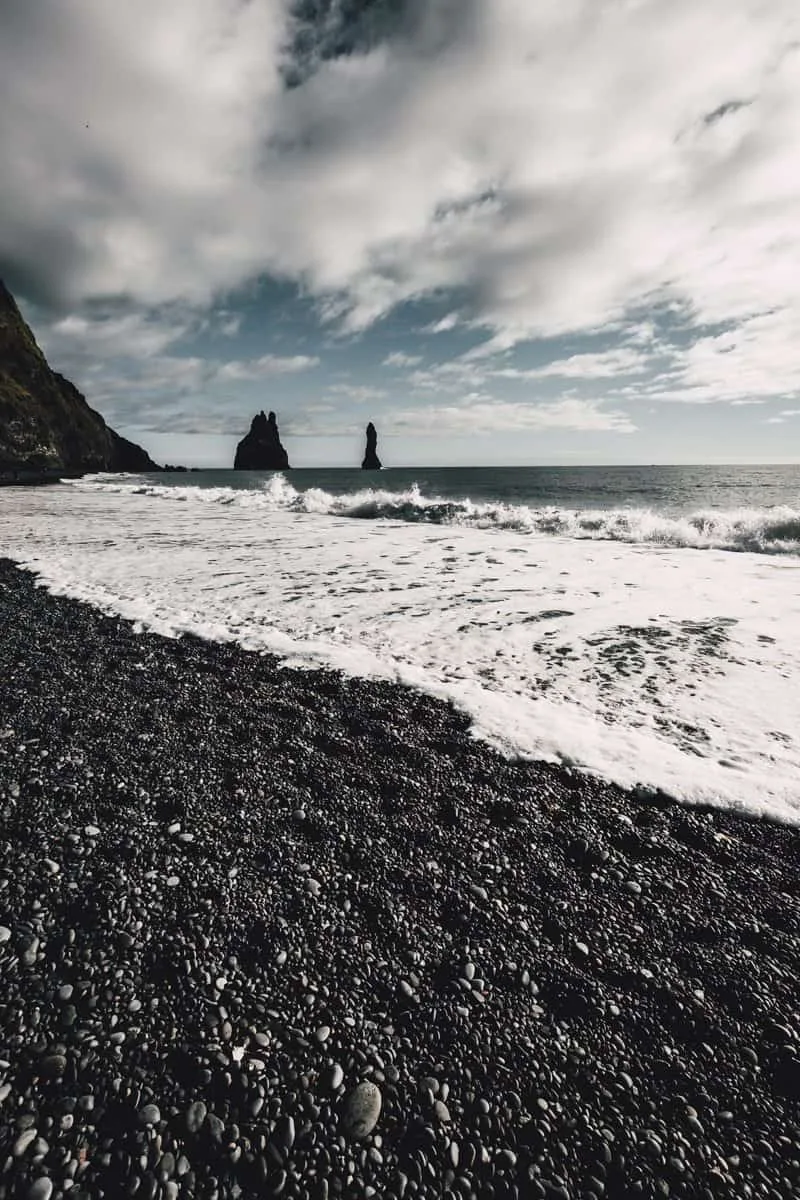 Reynisdrangar outside Reynisfjara Reynisdrangar outside Reynisfjara
