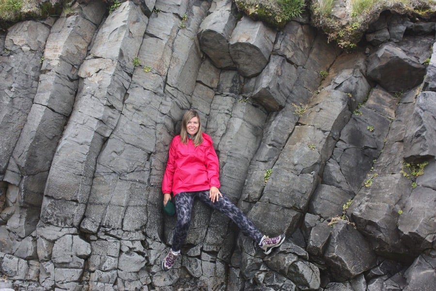 The balck sand beach Reynisfjara