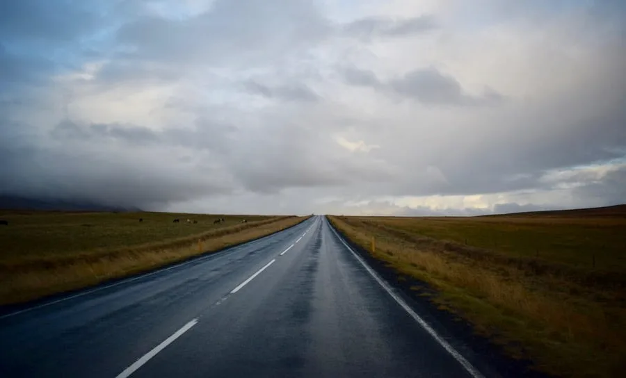 A road in Iceland