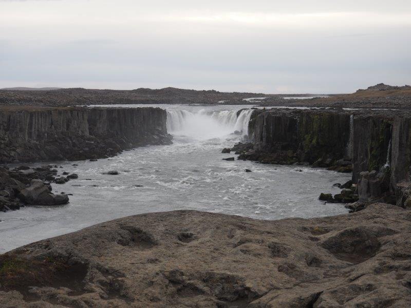 The waterfall Selfoss