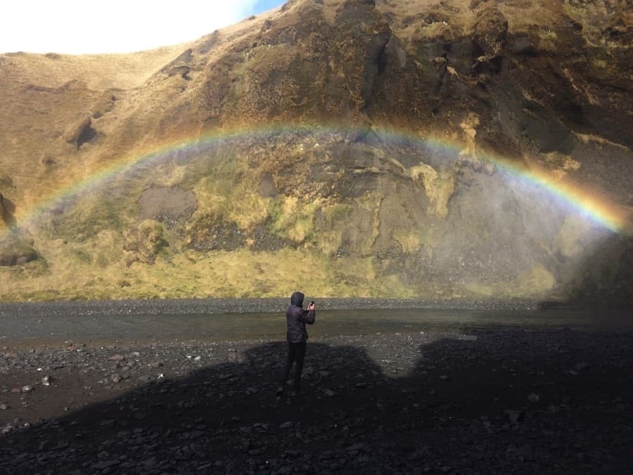 Rainbo from Skógafoss