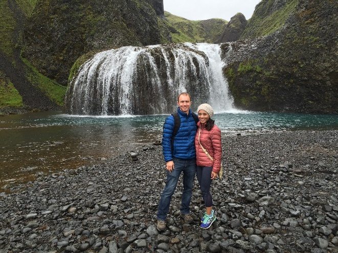 Stjórnarfoss waterfall