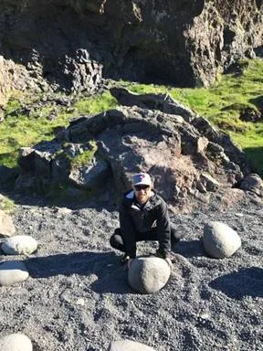 The strongman's stones in Snæfellsnes