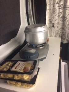 the Camper Kitchen