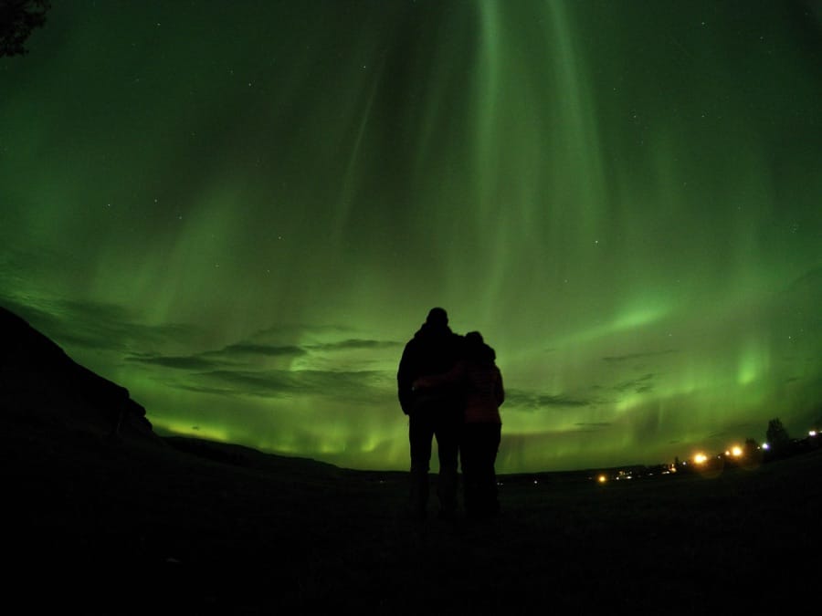 Northern lights in September