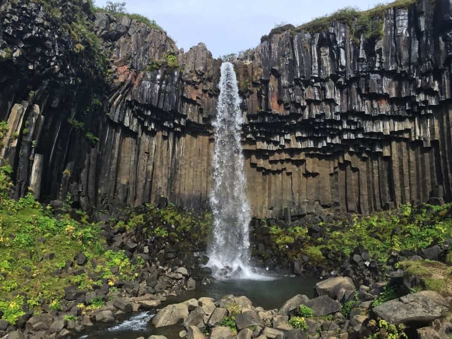 Svartifoss waterfall