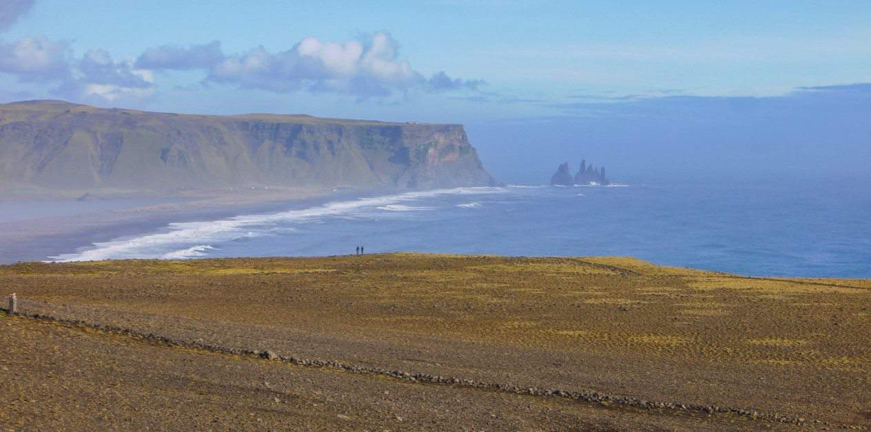 Black sand beaches of Iceland