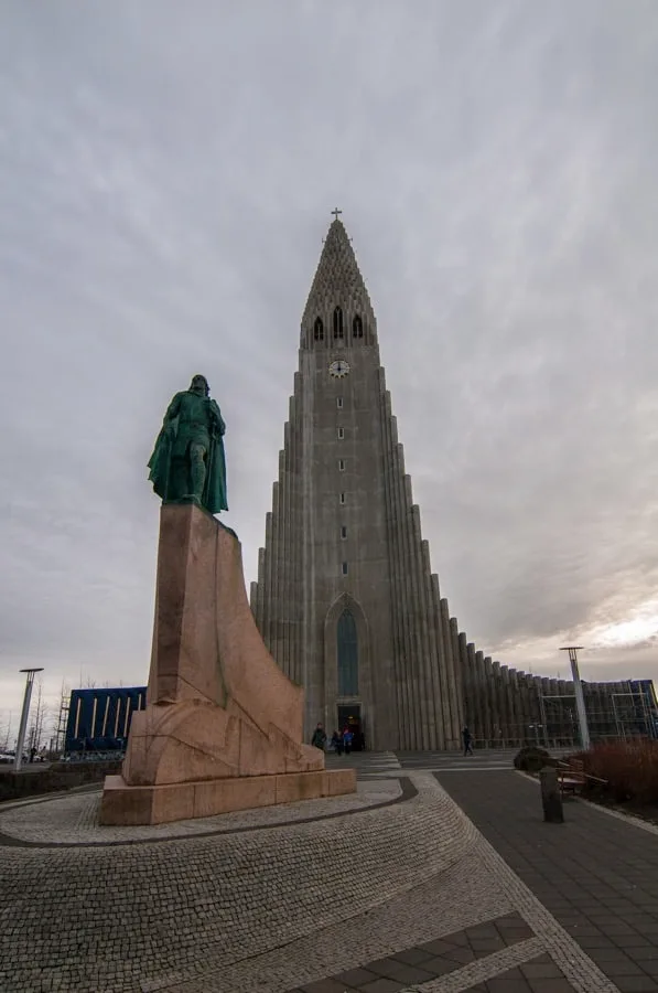 The big church in Reykjavik