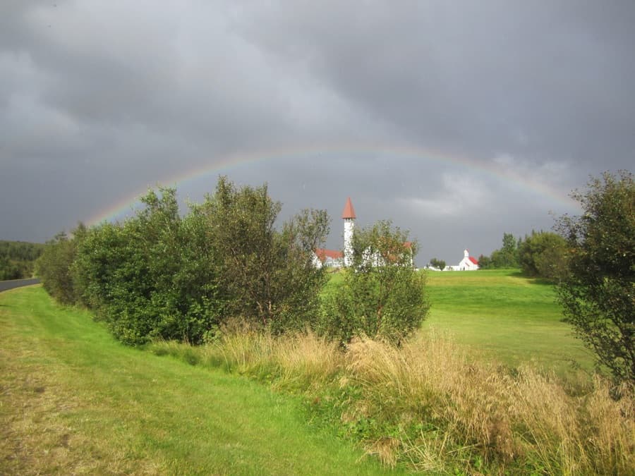 The church in Selfoss