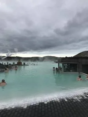 The famous Blue Lagoon