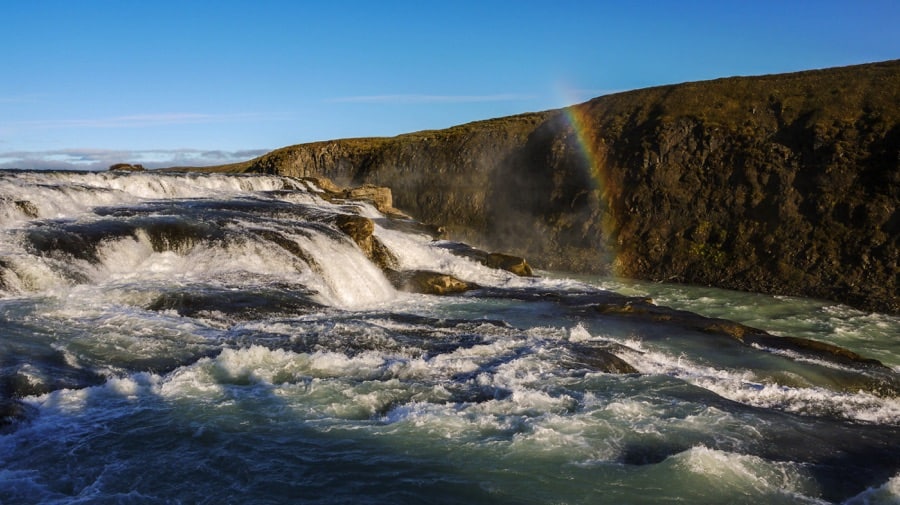 Gullfoss waterfall