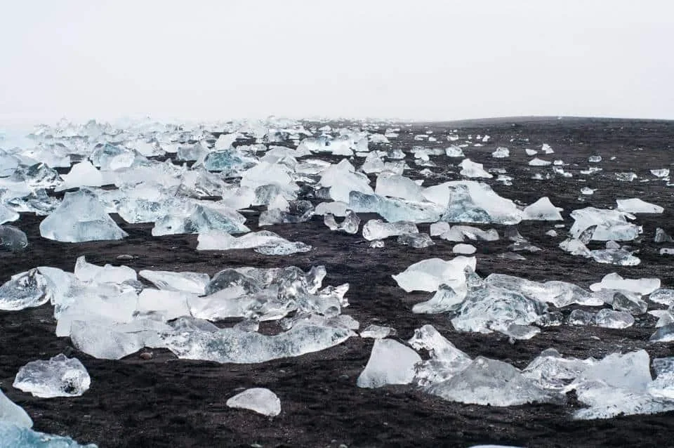 Ice on Diamond beach