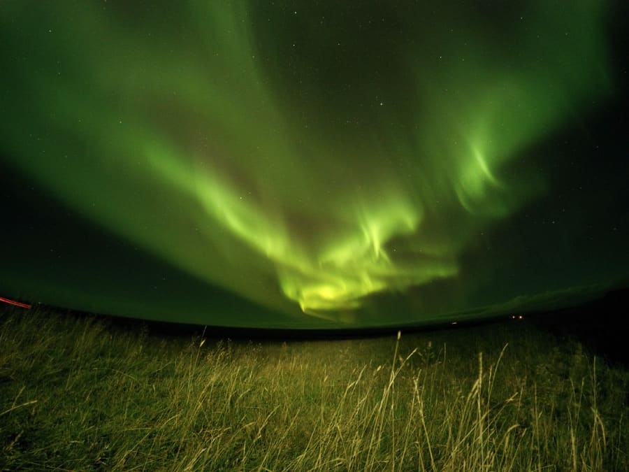 Aurora Borealis by Skaftafell National park