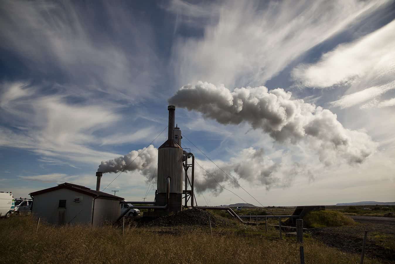 Geothermal plant in Iceland