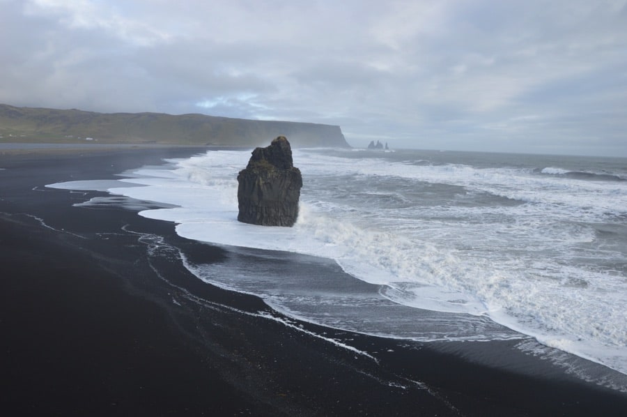 The amazing black beach Sólheimarsandur at Vík The amazing black beach Sólheimarsandur at Vík
