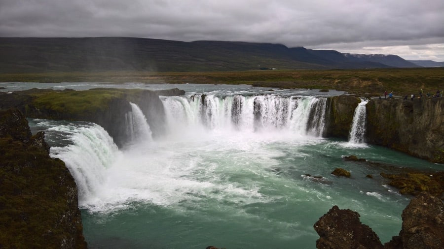 The waterfall of the gods