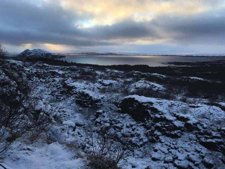 February trip to Þingvellir