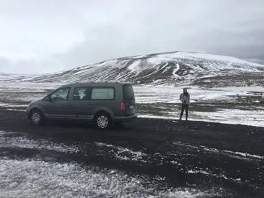 Snow on the Ring road