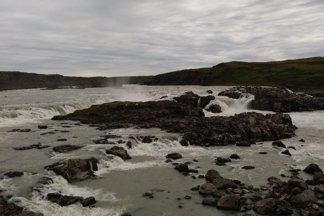 Urriðafoss waterfall in Iceland