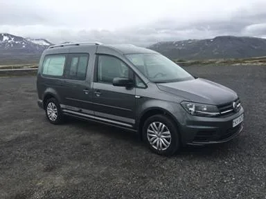 VW Caddy Camper in Iceland