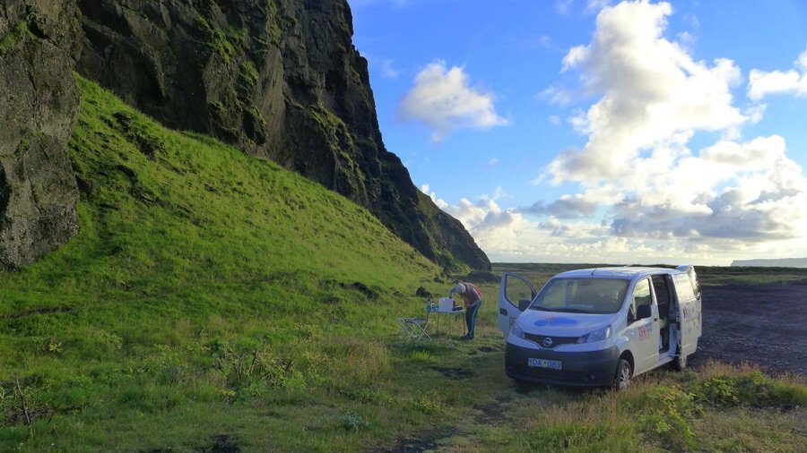 Iceland wild camping