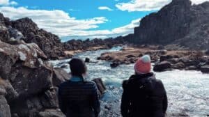 Öxará river in Þingvellir