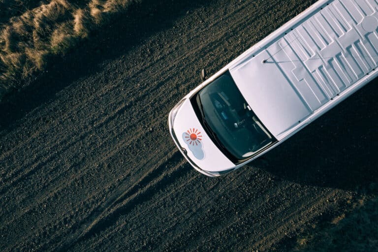 Rent Renault Trafic 3 campervan on the ring road Iceland