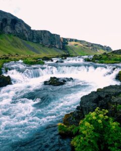 Brúarfoss waterfall