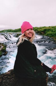 The waterfall Brúarfoss