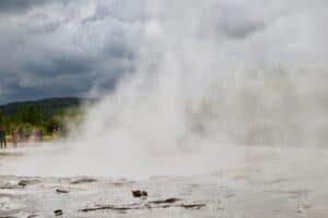 Bubbling Geysir area