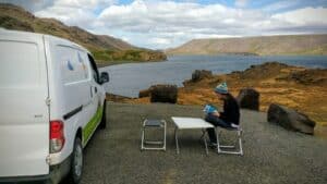 Camping in the Westfjords
