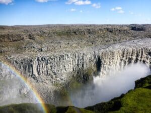 Dettifoss waterfall Dettifoss waterfall