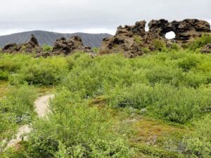 Dimmuborgir by Lake Mývatn Dimmuborgir by Lake Mývatn