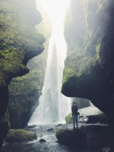 Hiking to Gljúfráfoss (Gljúfrábúi)