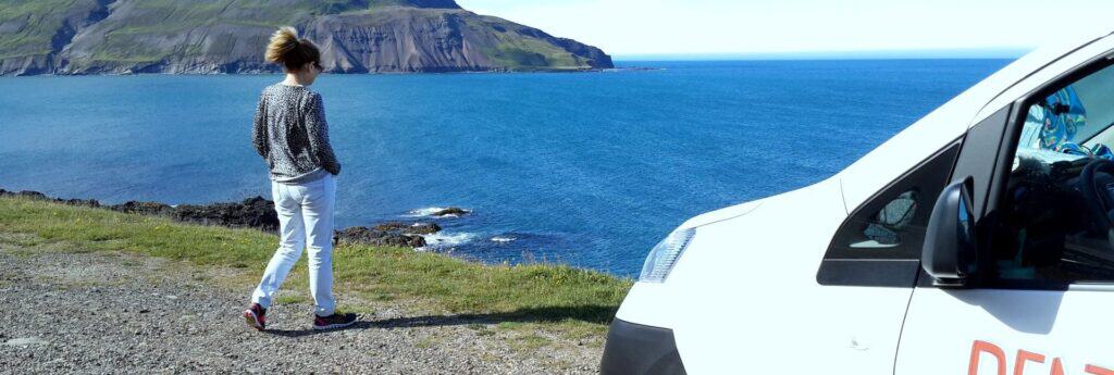 Be free in a camper van in north Iceland