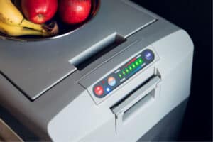 Rent Renault Master 5 interior close up cooler