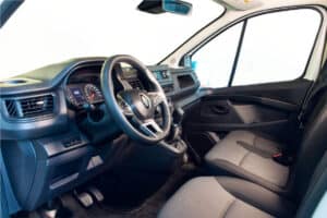 Rent Renault Trafic Auto interior dashboard steering wheel
