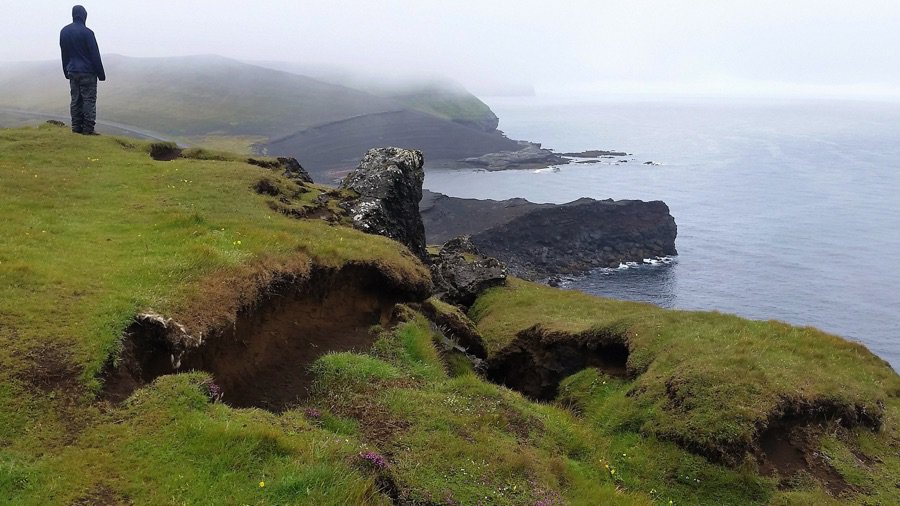 Hiking in Westman Islands