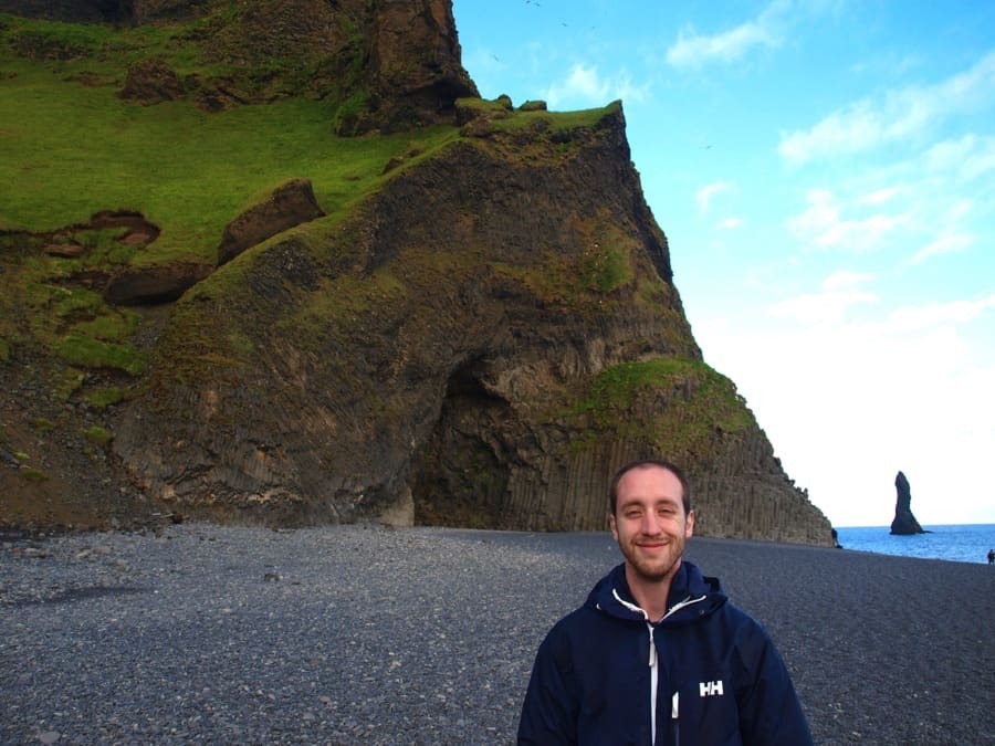 The Black Sand beach at Reynisfjara