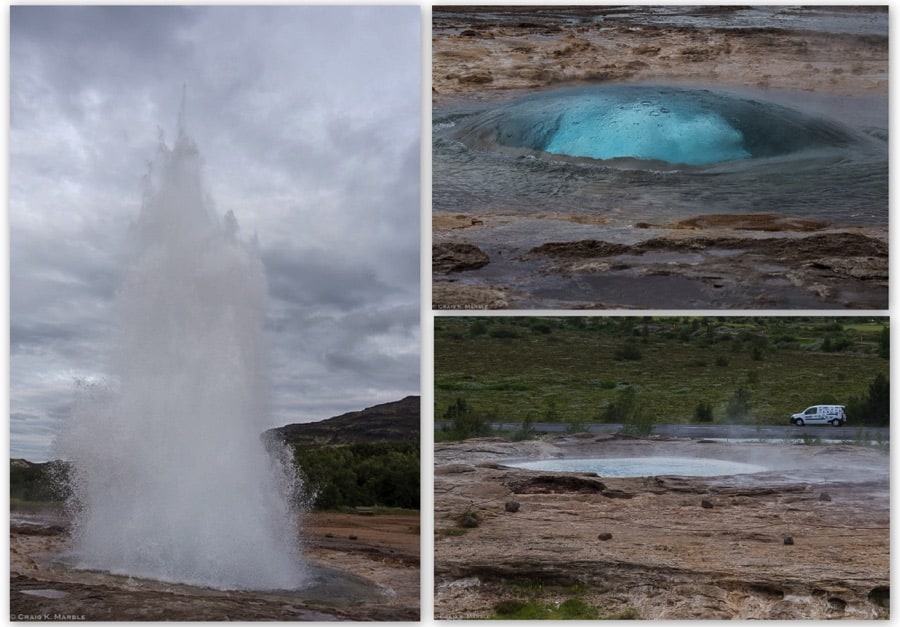 Geysir in South Iceland