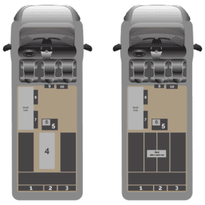 Renault Trafic 3 automatic interior illustration