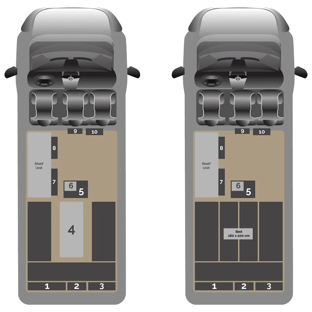 Renault Trafic 3 automatic interior illustration