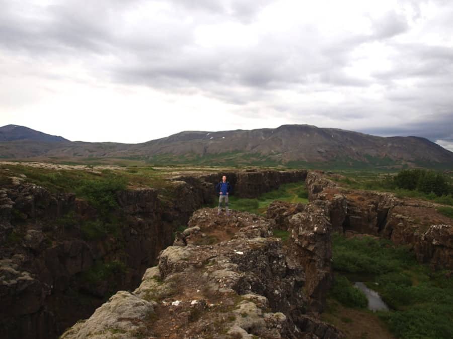 Hiking in Þingvellir National park