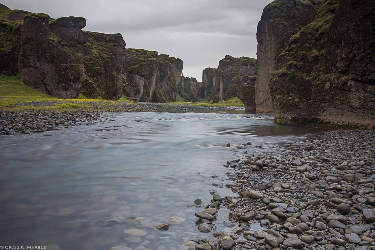 Fjaðrárgljúfur Canyon