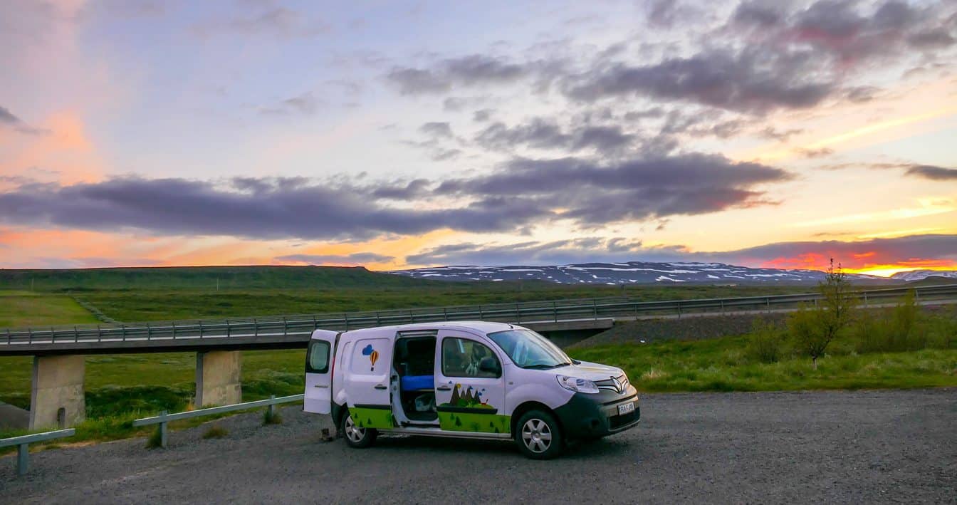 Camper holiday in Iceland