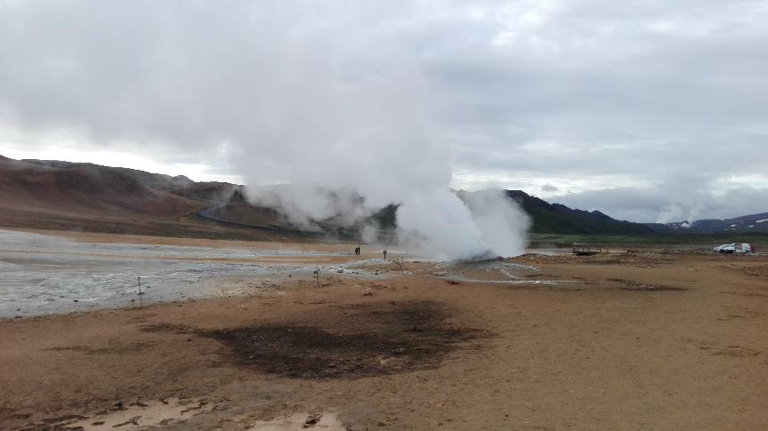 Námaskarð geothermal area in North Iceland