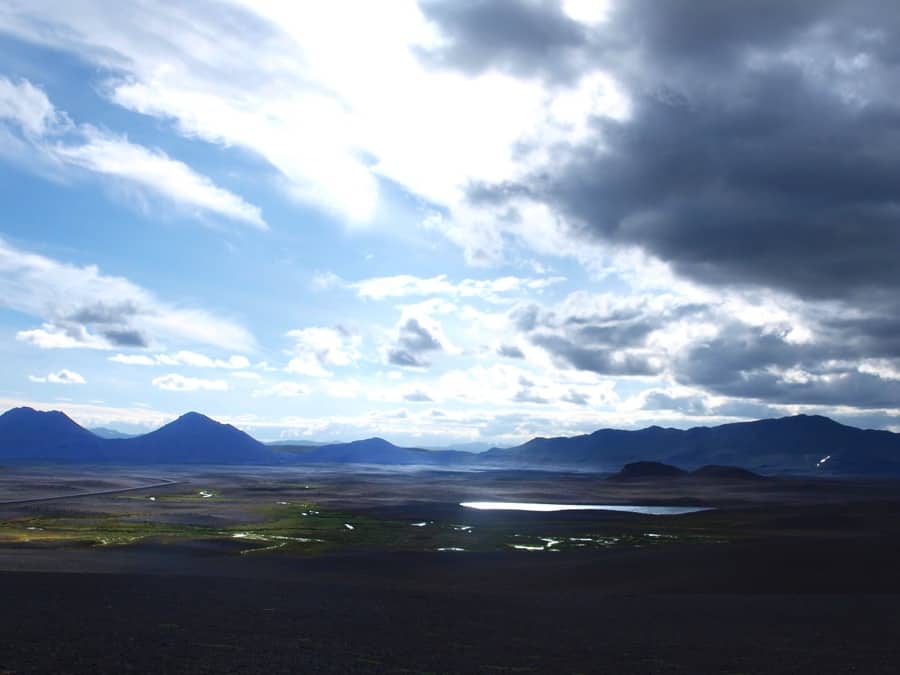 Driving the Golden Circle in Iceland