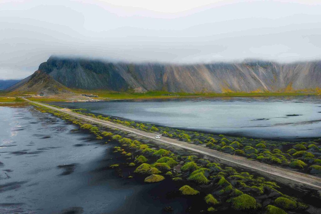 VW California 2024 driving by vestrarhorn