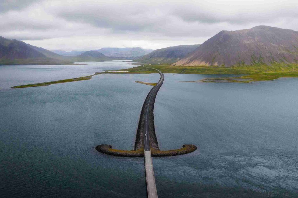 VW California 2024 driving by vestrarhorn